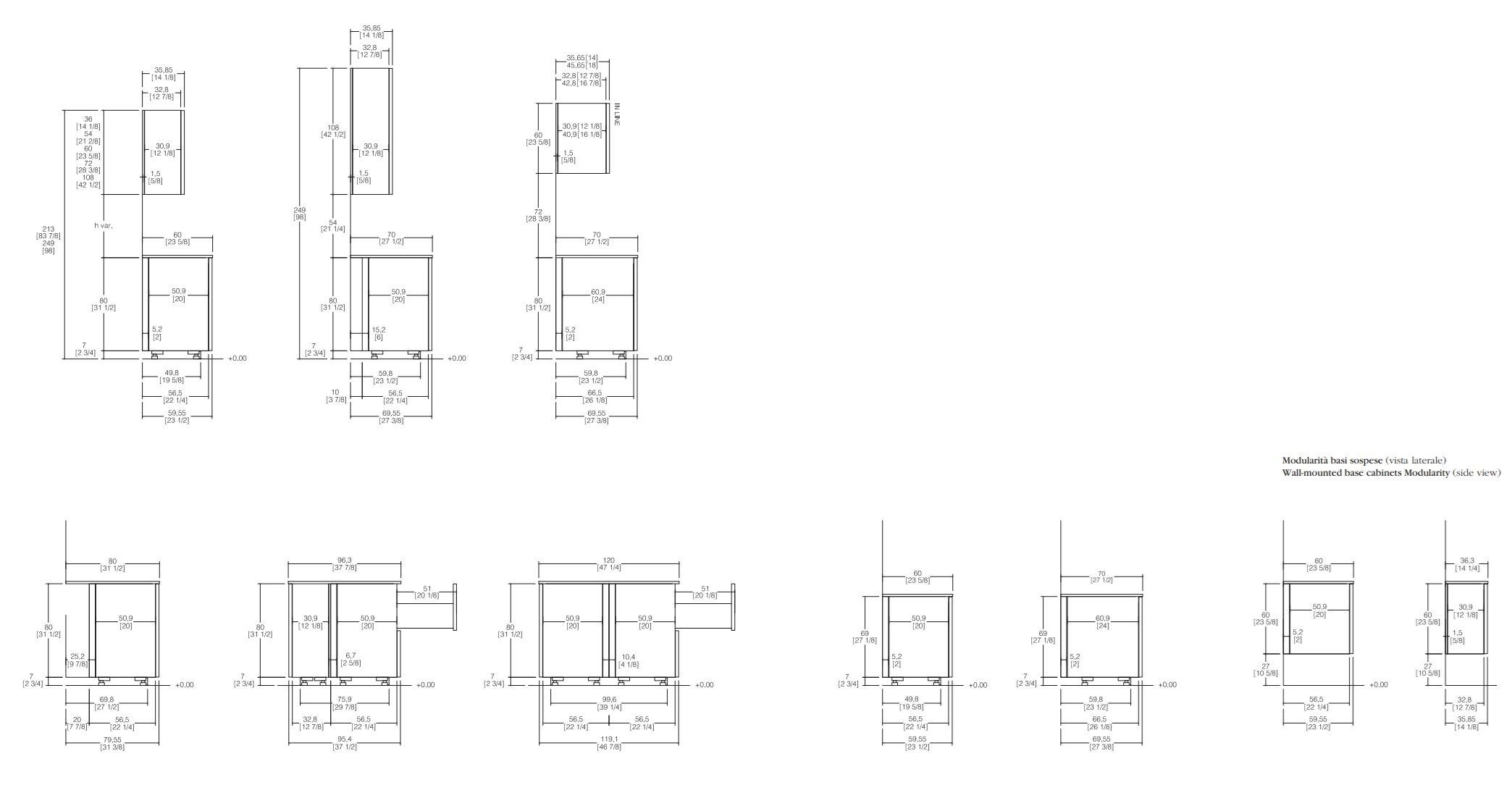 Линейная кухня ERNESTOMEDA K-Lab ARCH-00105695 - Вид №3