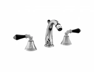 058621.F00.50 Биде с тремя отверстиями и кристаллами сваровски Яркий хром