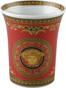 81374 Rosenthal Versace Ваза Rosenthal Versace Медуза 18см, фарфор Фарфор
