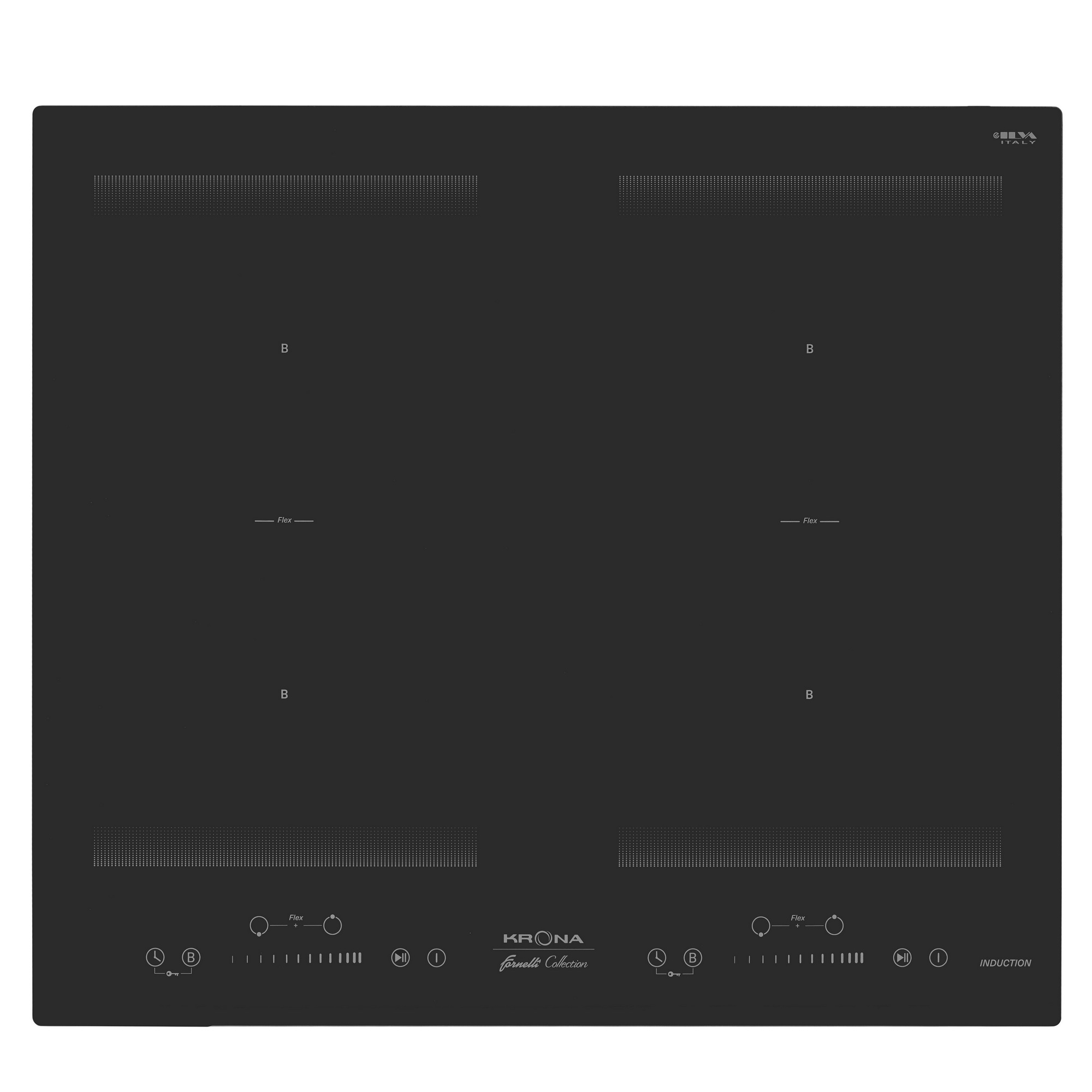 8191600 Индукционная варочная поверхность KRONA ETERNO 60 BL KRONA1 STDN-0123476