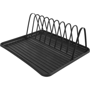 Сушилка для посуды KONSENSA 36x13x29 см одноуровневая металл цвет черный