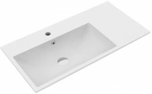 Tue4890101 Подвесная раковина настенная овальная Olympia Ceramica TUTTO EVO белая