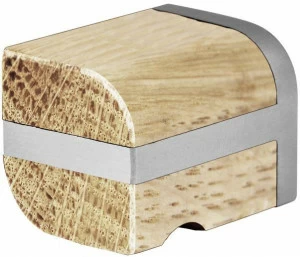 Formani Ручка из нержавеющей стали и дерева Two Pb22m