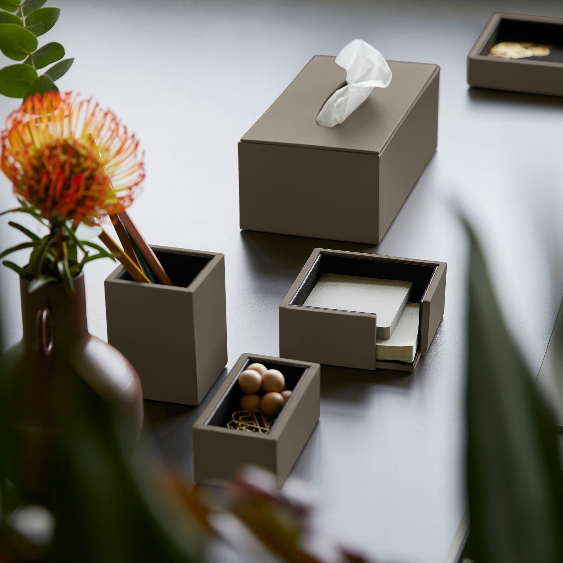 Кожаный держатель post-it EGLOOH Minerva ARCH-00120955 - Вид №4