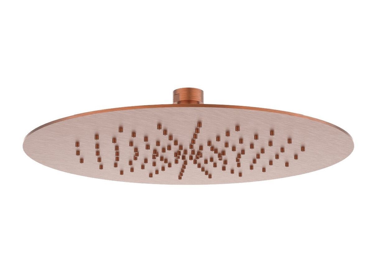 Круглая душевая головка из нержавеющей стали с системой защиты от накипи Rubinetterie Frattini ARCH-00037981