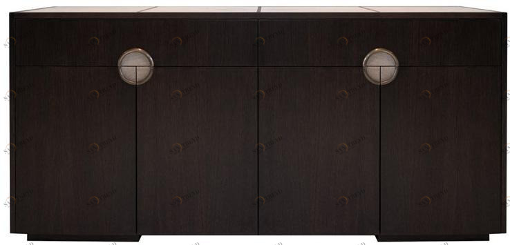 Garbarino Комод из дуба с распашными дверцами с ящиками Elementare Ring 163 tp 