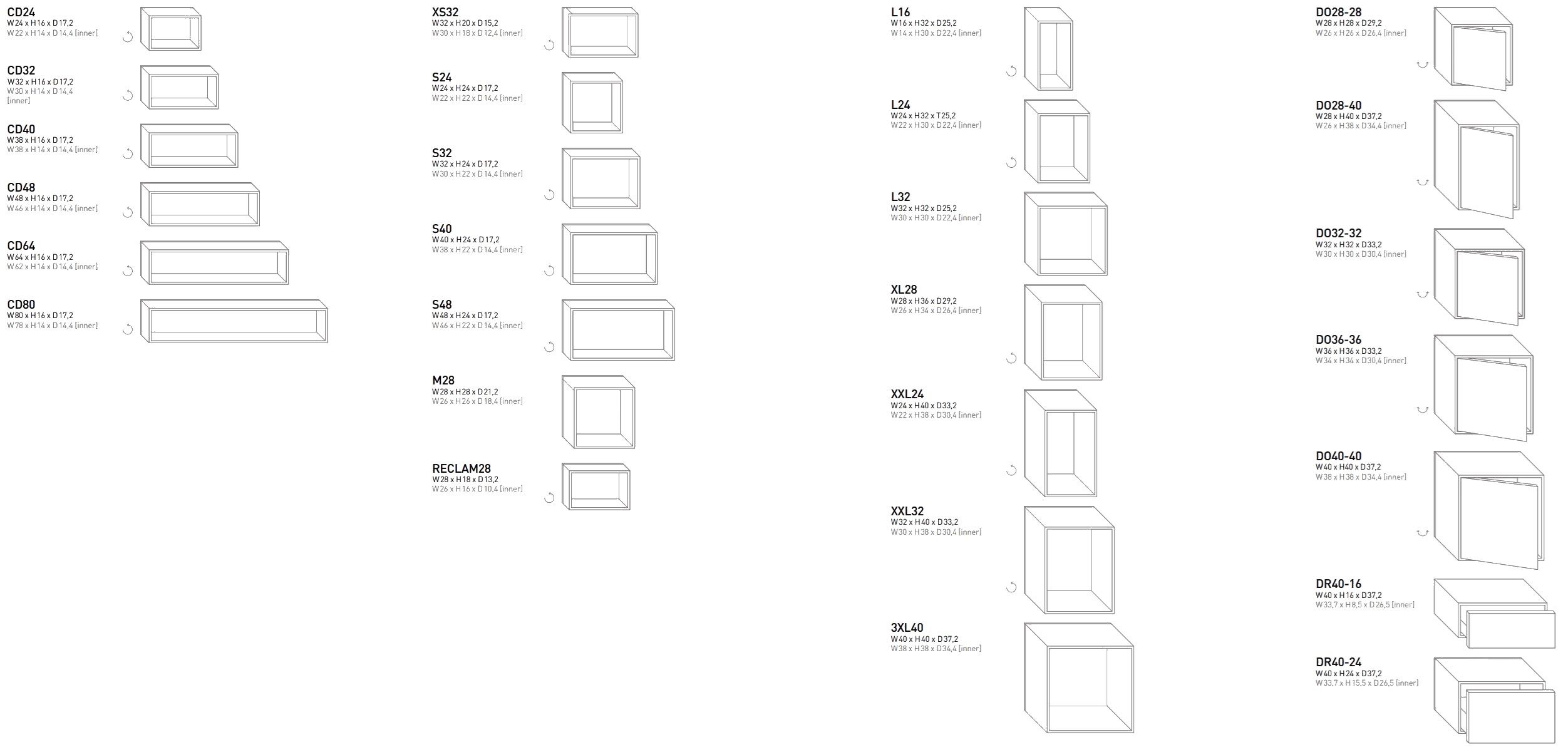 Модульный шкаф Cubit by Mymito ARCH-00072483 - Вид №29
