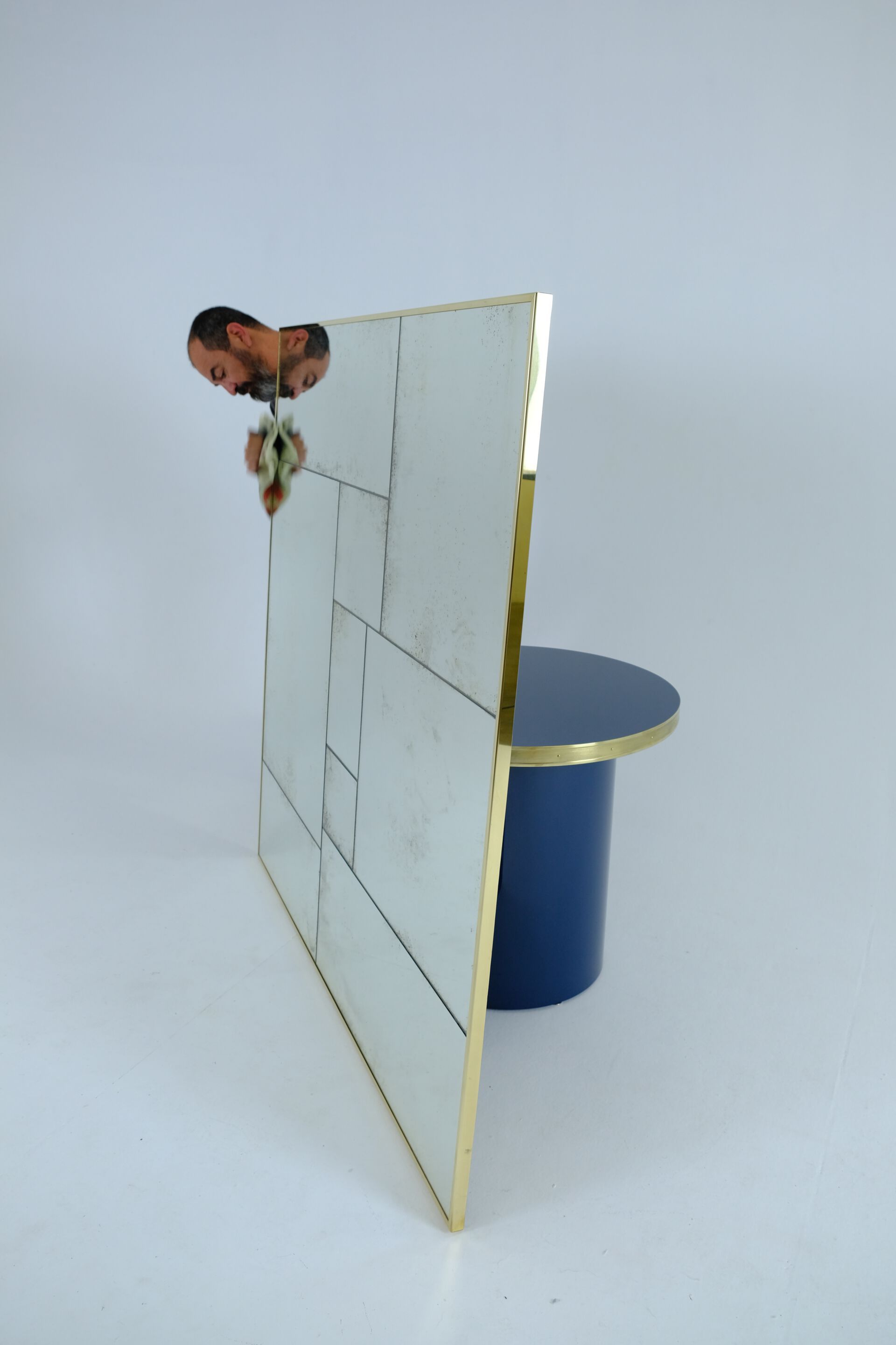 Прямоугольное зеркало в рамке Jover+Valls PATCHWORK ARCH-00090768 - Вид №7