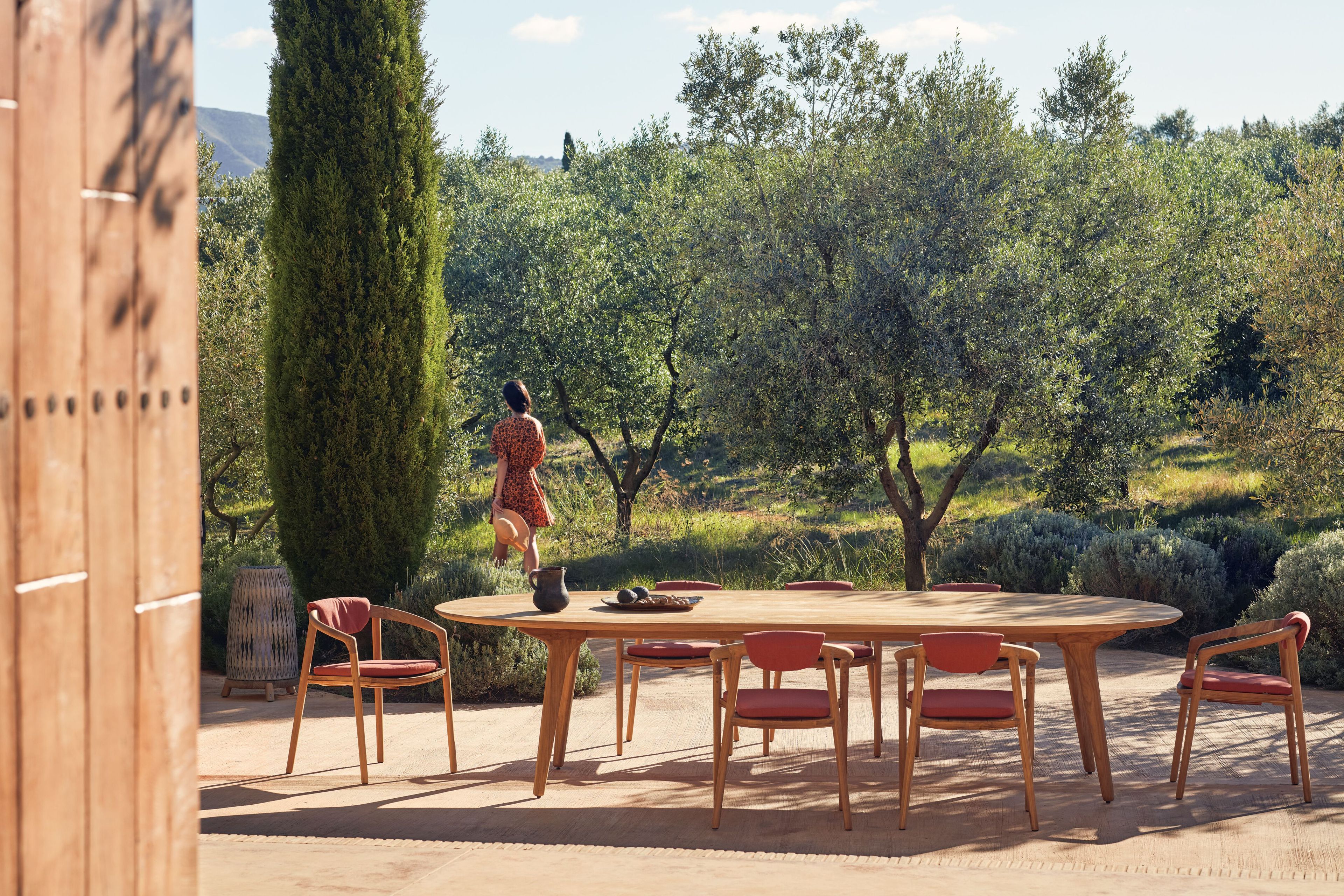 Керамический прямоугольный садовый стол MANUTTI Torsa ARCH-00090392 - Вид №2