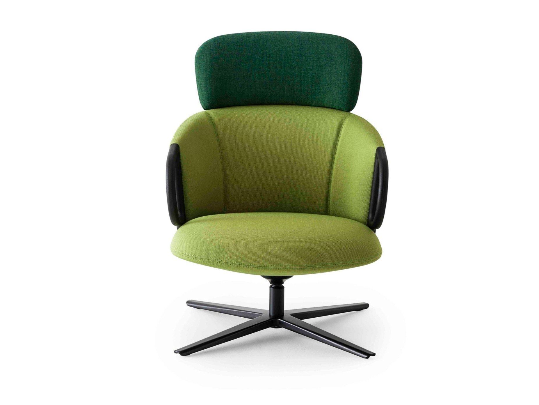 4-спицевое кресло из ткани с высокой спинкой GABER Cucaracha ARCH-00033551 - Вид №5