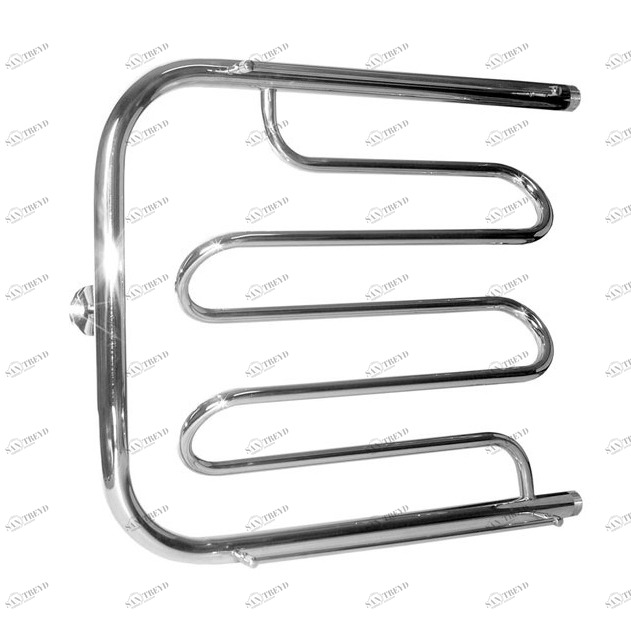 Полотенцесушитель водяной Aquanet Лира ПМ-2 500x500, с 2 полками 00184252