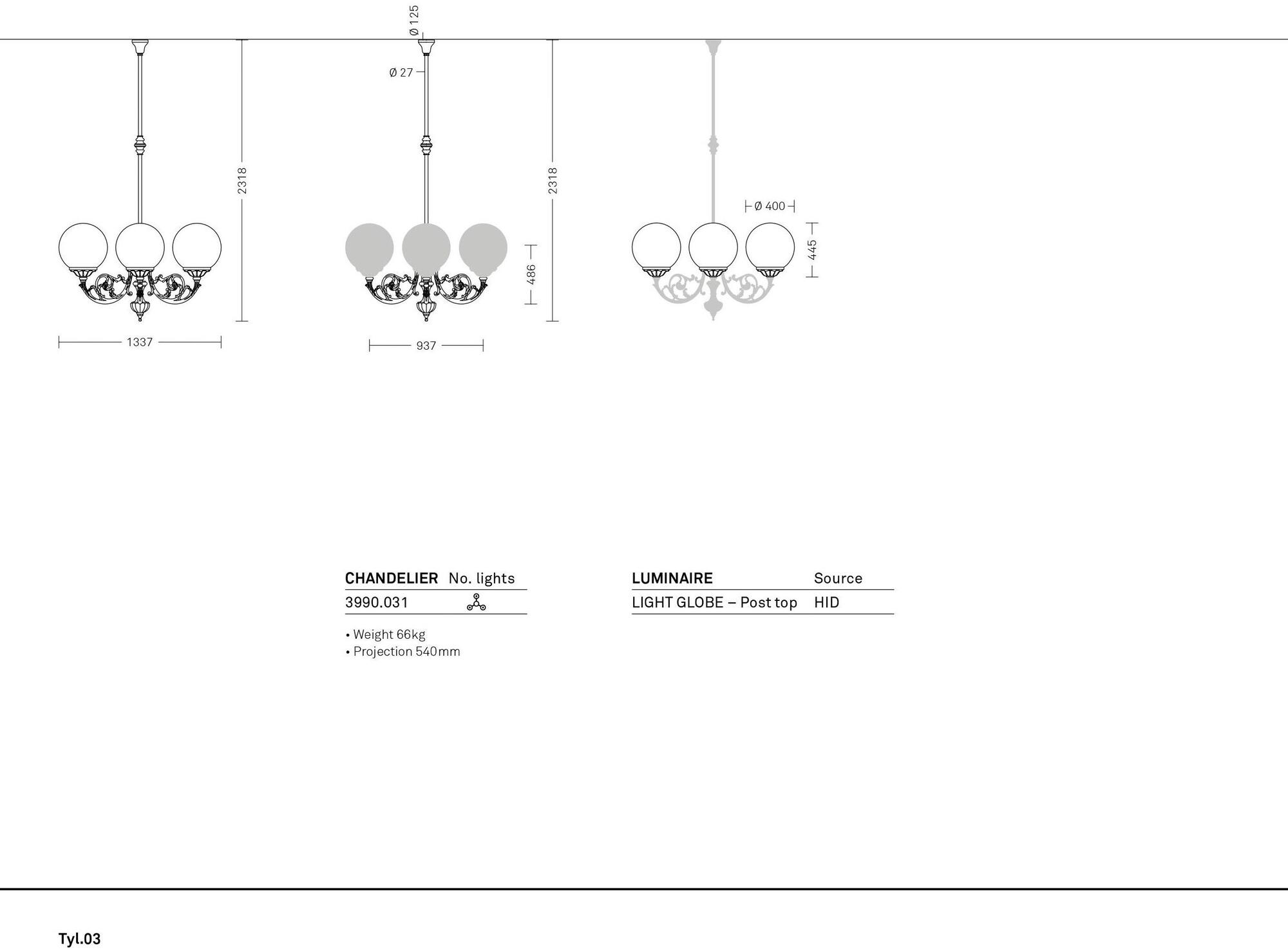 Neri Галогенная подвесная лампа для улицы Tyl sun-id-1395835 - Вид №12