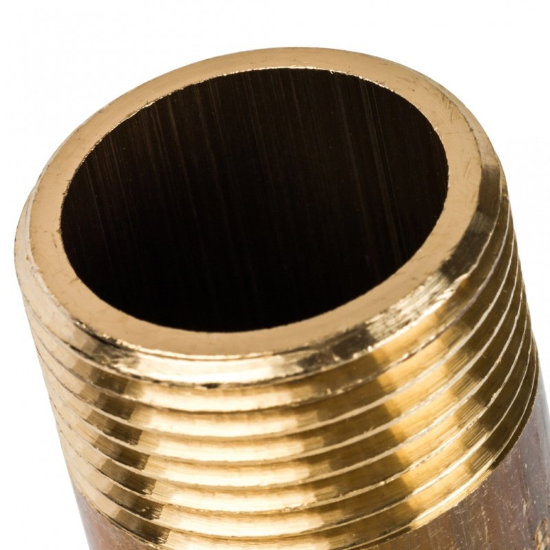 Сгон НН 1/2" 150 мм латунь STOUT SFT0032012150 - Вид №1