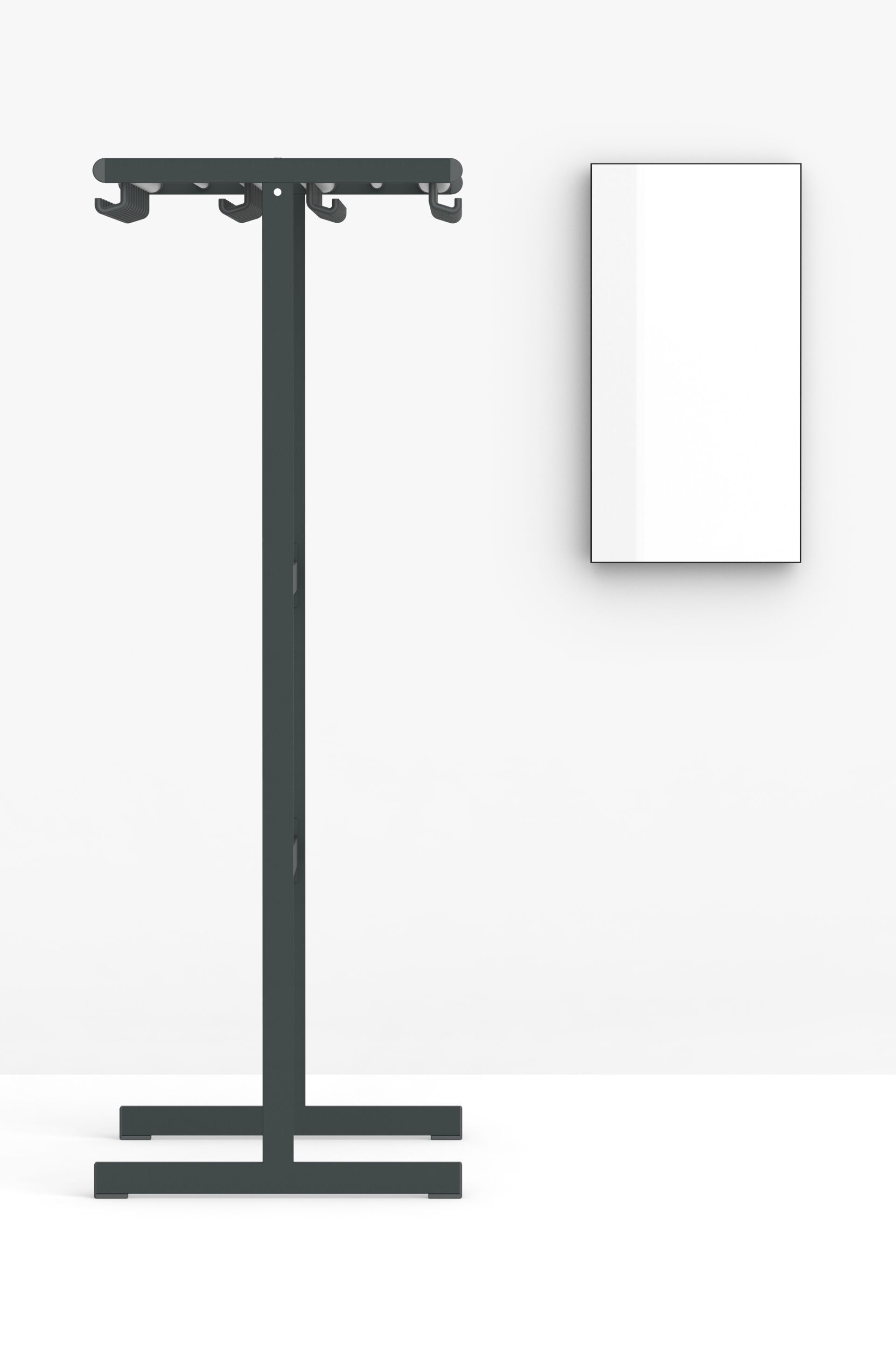 Стальная напольная вешалка с порошковым покрытием FUNCTIONALS Tertio ARCH-00004478 - Вид №4