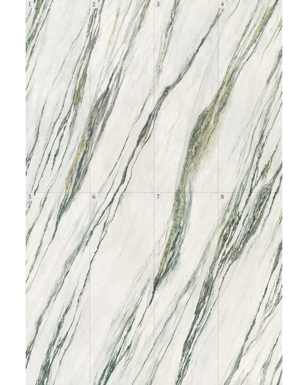 Пол / керамогранит с мраморным эффектом GANI MARBLE TILES VERDE CALACATTA ARCH-00046368 - Вид №3