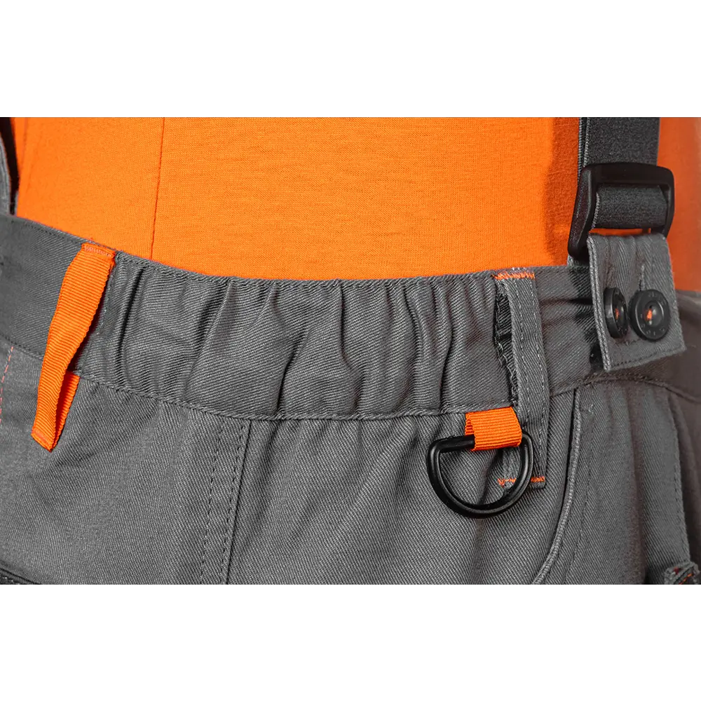 Полукомбинезон рабочий Neo Tools хлопок 100% серый размер XXXL рост 190-193 NEO Tools Slim STLM-2013132 - Вид №8