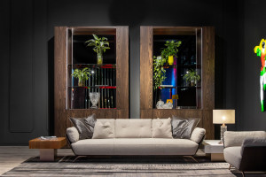 3-местный тканевый диван