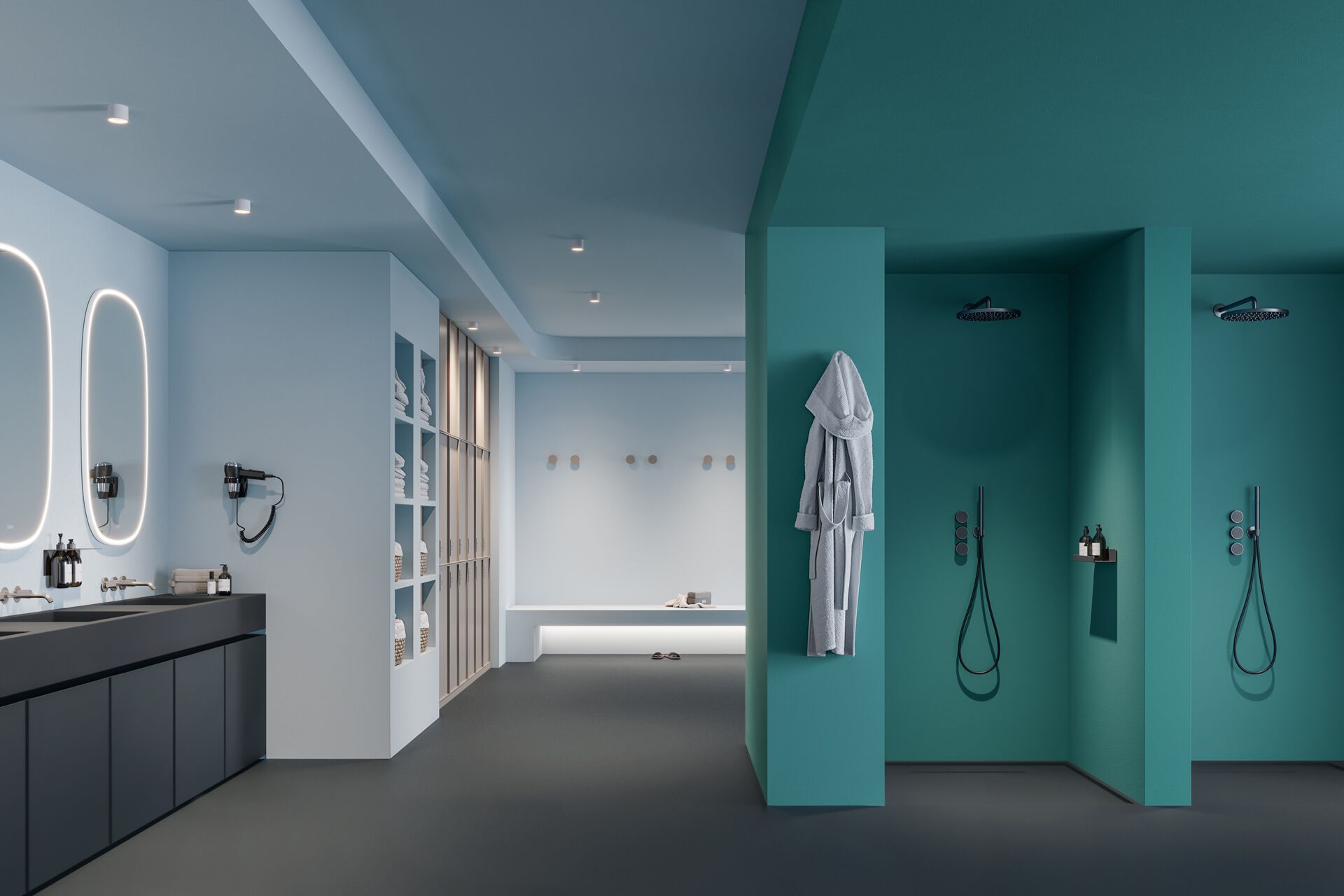 Непрерывная поверхность для полов и покрытий IDEAL WORK SOLIDRO ARCH-00131180 - Вид №19