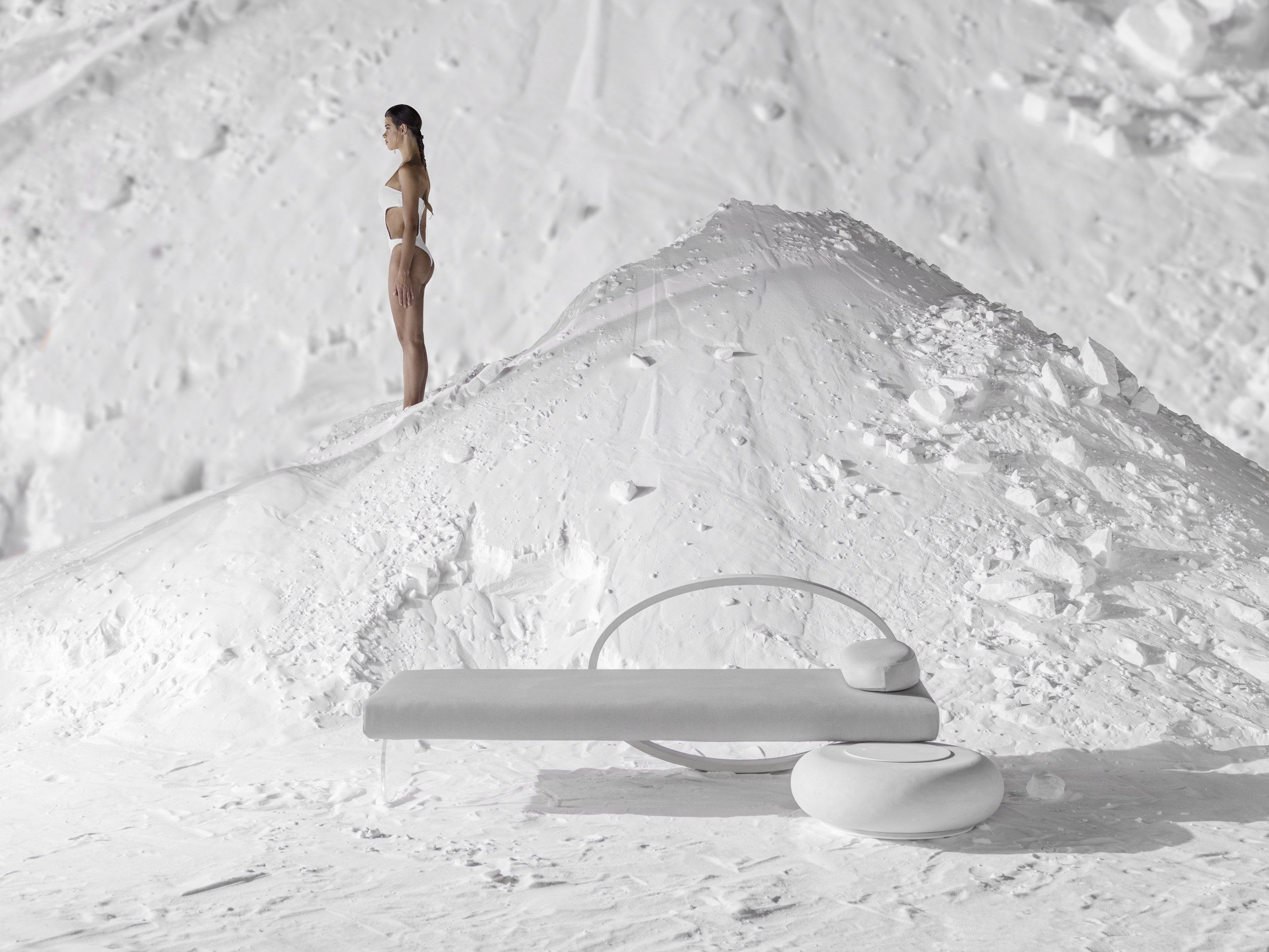 Фиксированная тканевая кровать с хромотерапией Varaschin WELLNESS THERAPY ARCH-00063555 - Вид №13