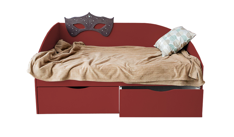 Детский диван-кровать с 2 ящиками "Венеция" МАНДАРИН ВЕНЕЦИЯ 178662 Бежевый Santreyd - Вид №1