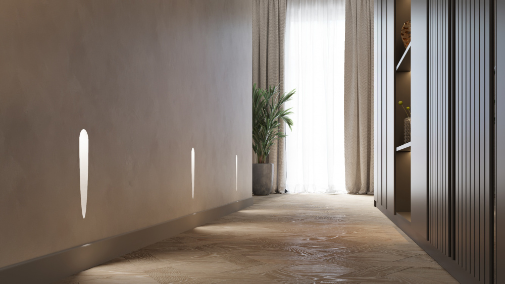 SN 026 Встраиваемый стеновой гипсовый светильник Stellanova SUBRA  - Вид №2