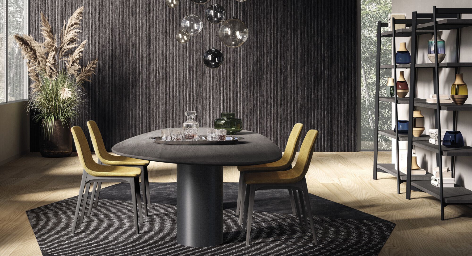 Отдельно стоящий книжный шкаф из дуба Devina Nais STEP ARCH-00041758 - Вид №1