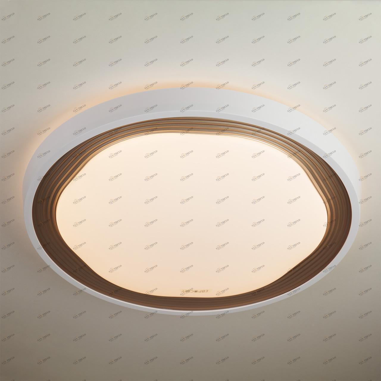Потолочный светодиодный светильник Eurosvet Range 40006/1 LED кофе EUROSVET RANGE 202706 Белый;коричневый 