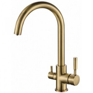 Steel Hammer SH 713 BRONZE Смеситель для кухни Zorg 382x273