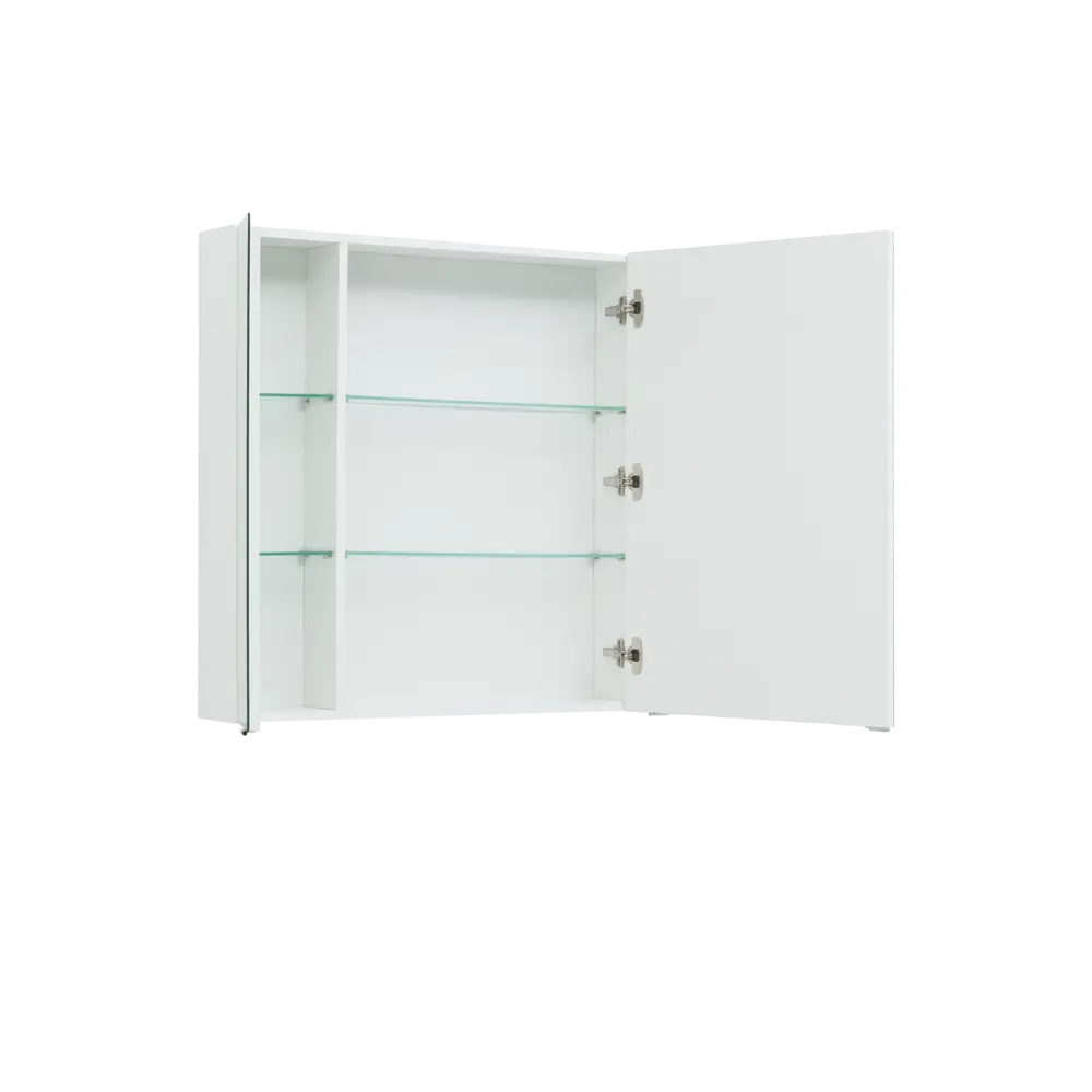 Шкаф зеркальный подвесной «Алвита» 100x85 см цвет белый Santreyd STLM-2028285 - Вид №5