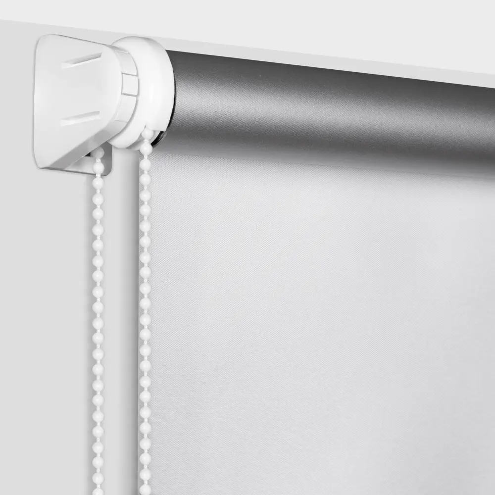 Штора рулонная блэкаут Silver 55x175 см белая GARDEN BLACKOUT Silver STLM-2001466 - Вид №1