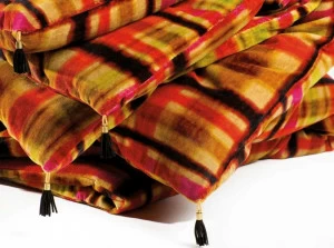 Élitis Одеяло из хлопка с ручной вышивкой Loch