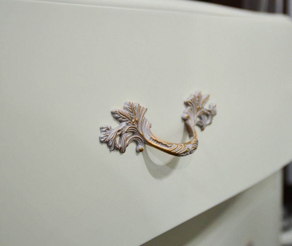 Прикроватная тумбочка для спальни с 2 ящиками молочно-белая матовая Paola BREVIO SALOTTI PAOLA 00-3862195 Белый - Вид №2