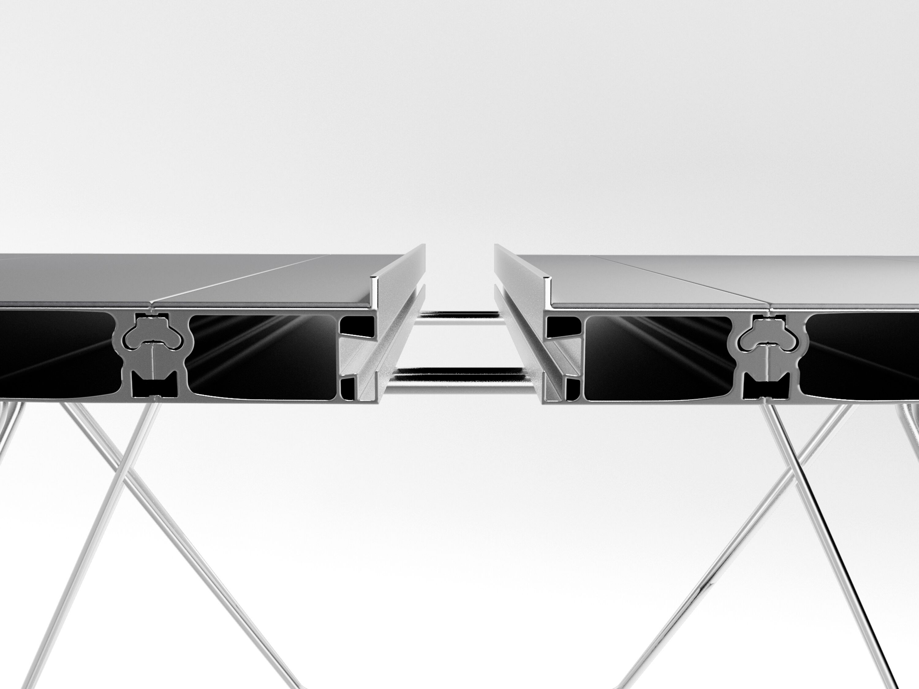 Прямоугольный алюминиевый стол для совещаний BD Barcelona Aluminium ARCH-00148460 - Вид №19