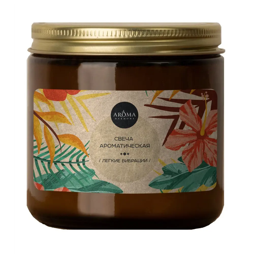 89340832 Свеча ароматизированная Легкие вибрации 7 см STLM-0831867 AROMA HARMONY 