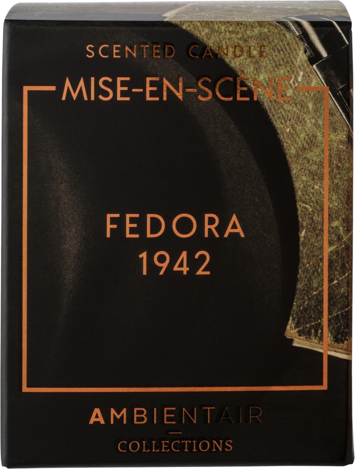 10656772 Ambientair Свеча ароматическая Mise En Scene Fedora 1942 50 ч Воск 