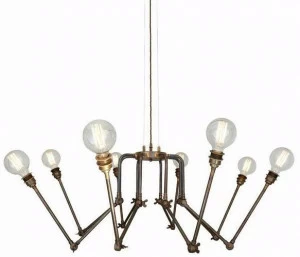 Mullan Lighting Регулируемая люстра из латуни  Mlf215