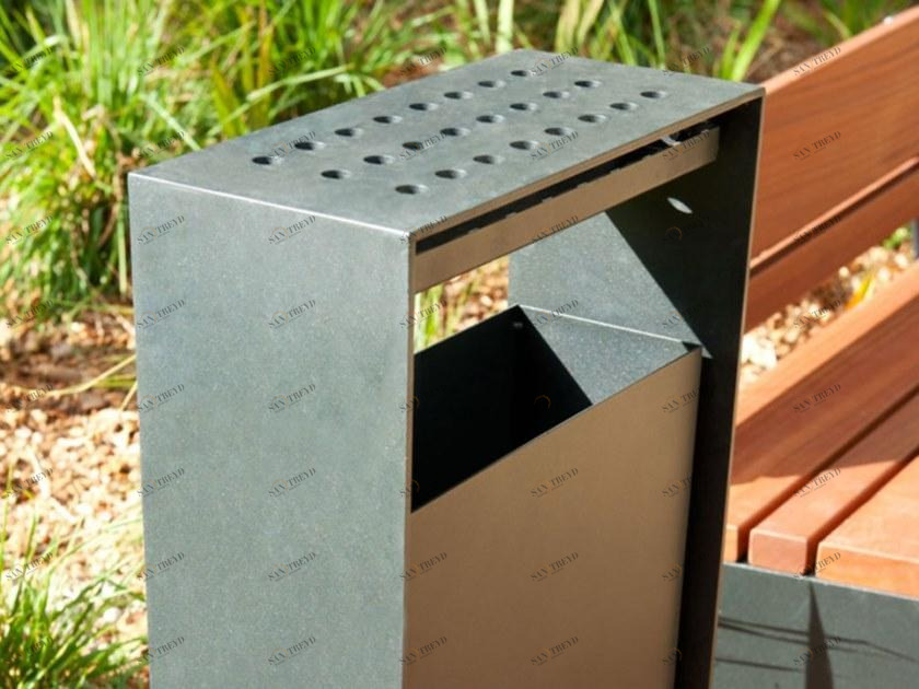 CYRIA Урна для мусора с крышкой для улицы Eudald sun-id-1467185