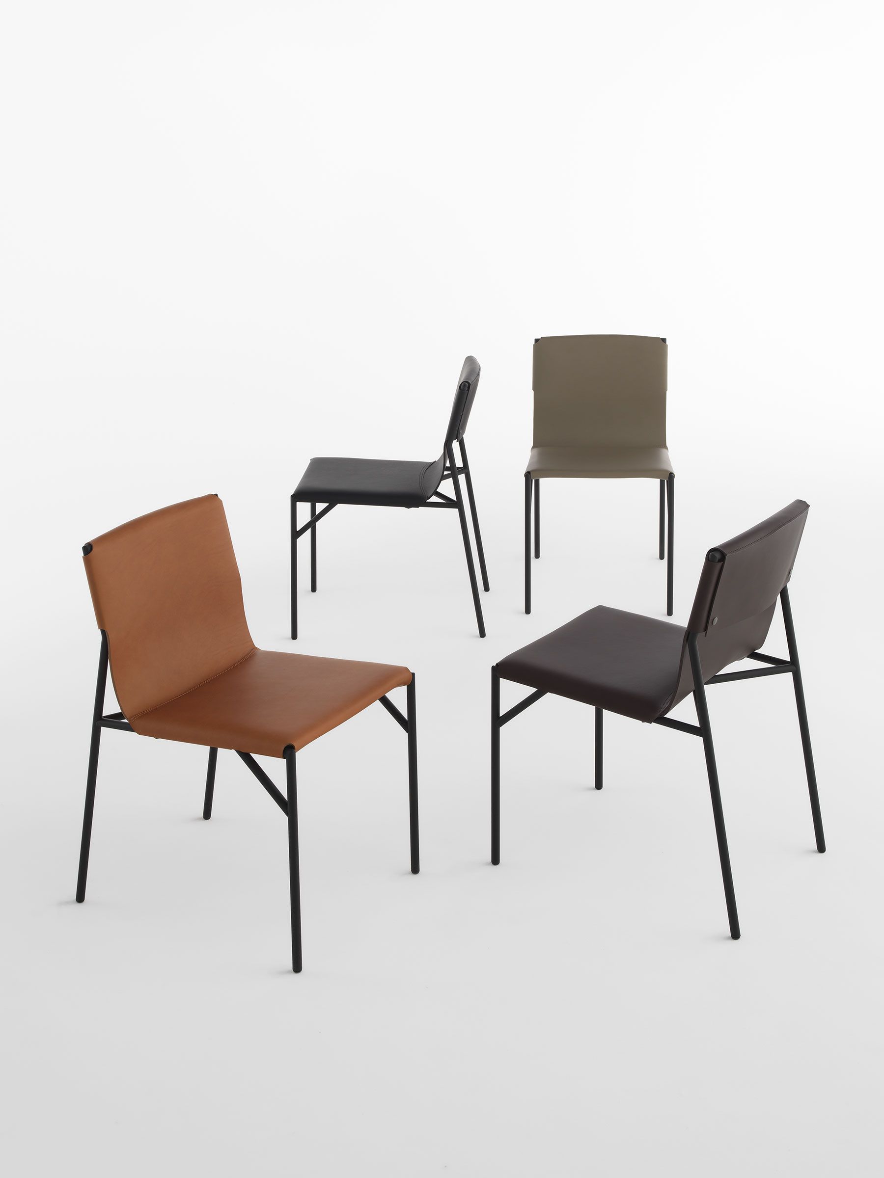 Кожаный стул Casamania & Horm Tout le Jour ARCH-00112553 - Вид №9