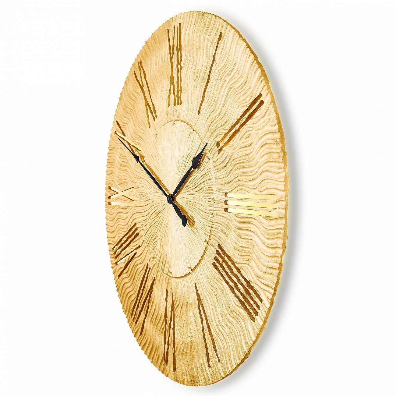 Часы настенные круглые золото TWINKLE IN SHAPE TWINKLE 00-3860058 Золото  - Вид №2