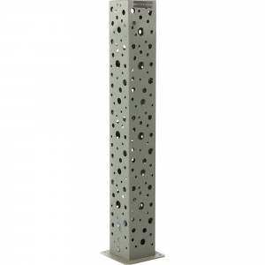 82585545 Фигура садовая Колонна световая 80 см цвет оливковый