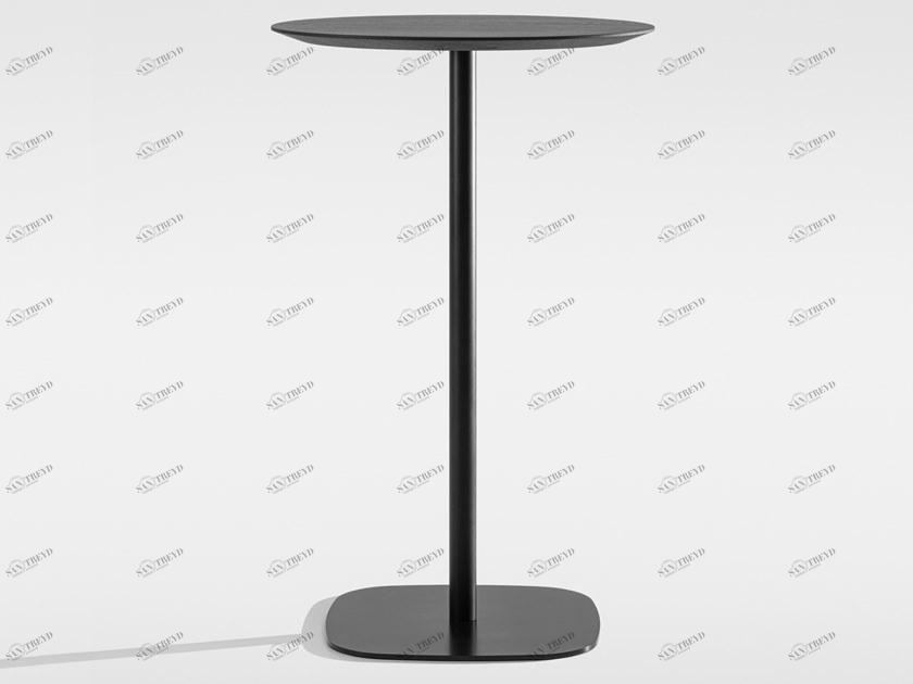 ZEITRAUM Круглый высокий стол из массива дерева sun-id-1516599