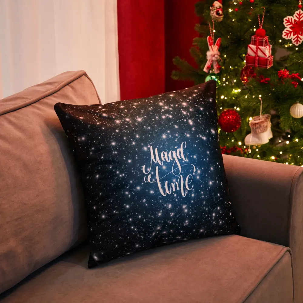 Подушка Магия 45x45 см цвет синий 88791404 STLM-2073976 SEASONS  - Вид №3