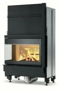 PALAZZETTI Дровяной угловой камин класса а + Ecomonoblocco