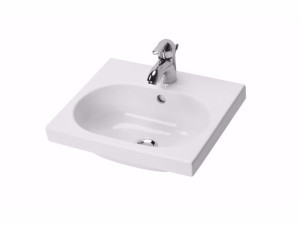 Овальный фарфоровый умывальник для детей