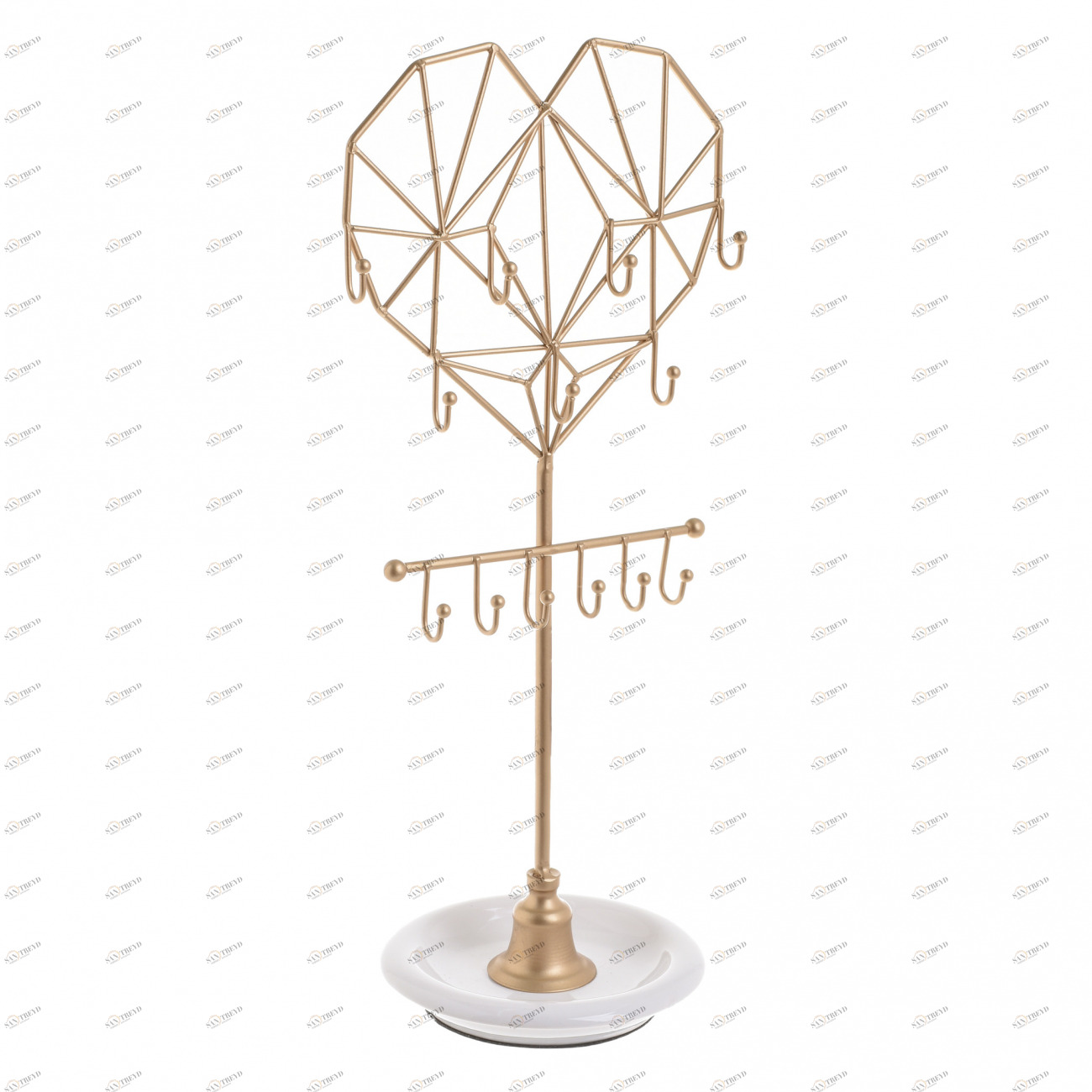 Подставка для украшений золотого цвета TO4ROOMS  213615 Золотой 
