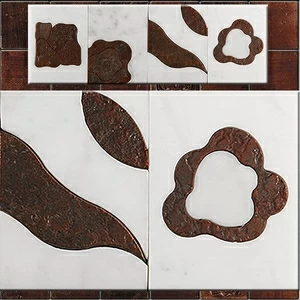 БОРДЮР ИЗ МРАМОРА MF-5 SKALINI MODERN