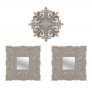 3870290.0001 Декор настенный и 2 зеркала TO4ROOMS