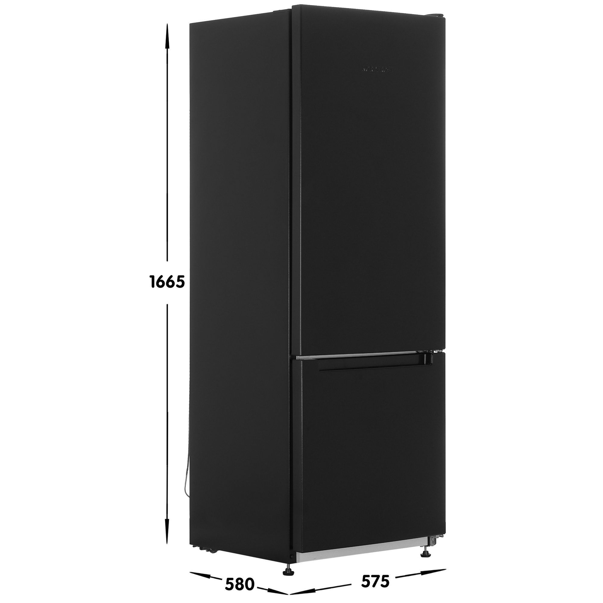 9953414 Холодильник с морозильником   Nordfrost NRB 122 B черный STDN-0007856 - Вид №6