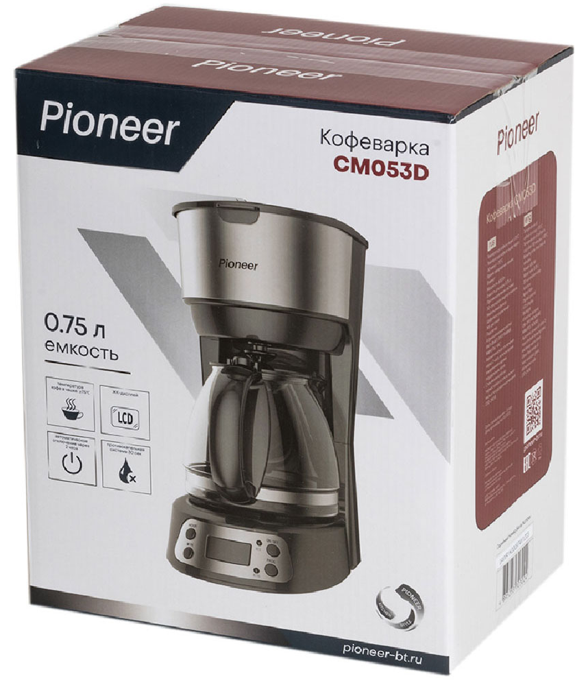 9052702 Кофеварка капельная Pioneer CM053D черный STDN-0013323 - Вид №10