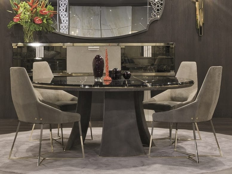 Круглый стол с Lazy Susan Longhi ARCH-00077925 - Вид №1